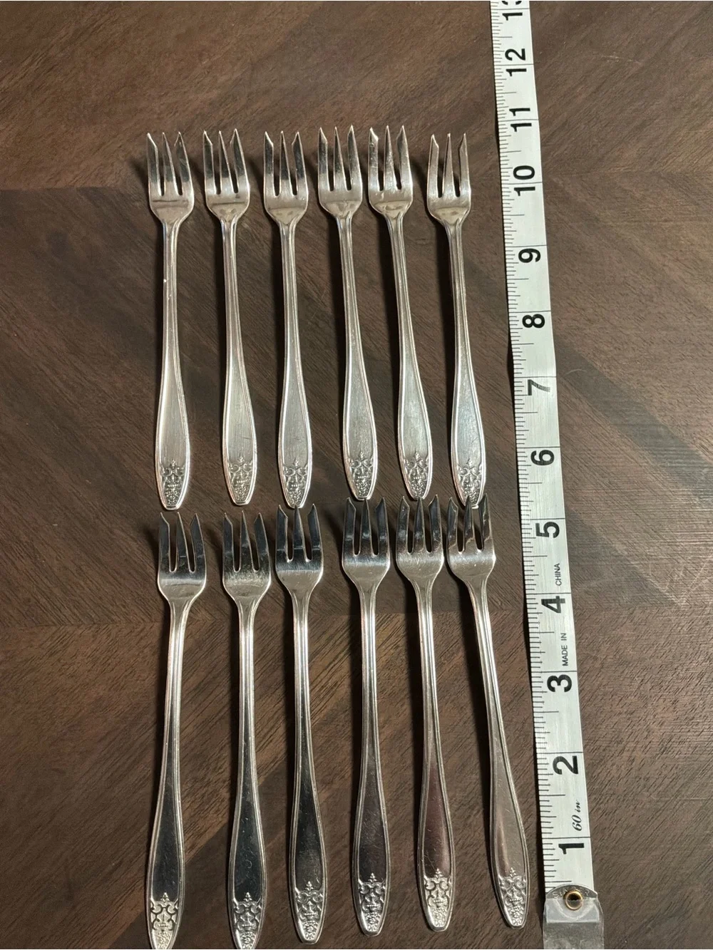Lady Doris Princess Silver Plated Vintage Flatware 50 Piece Set